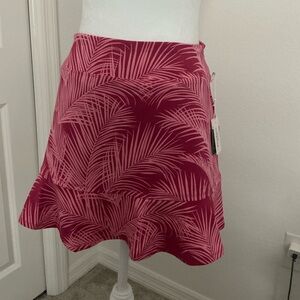 Tommy Bahama Pink Skater Mini Skirt Skort~